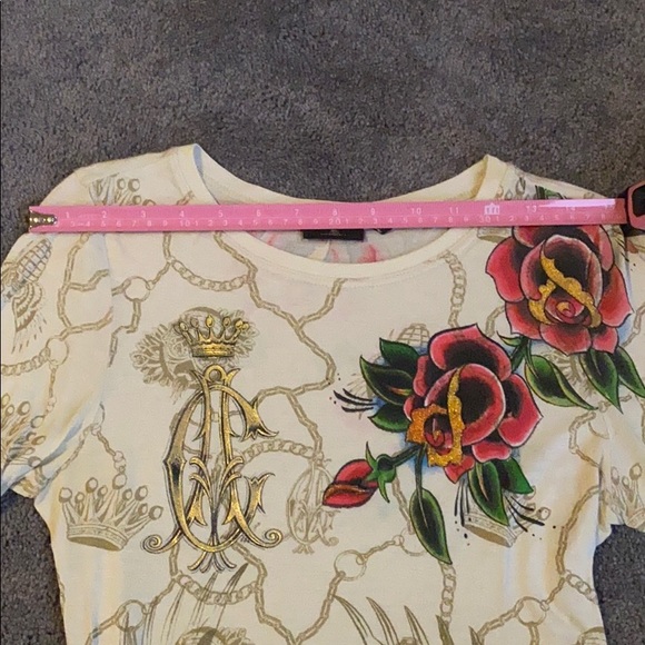 Christian Audigier Long Sleeve Top - Picture 7 of 10